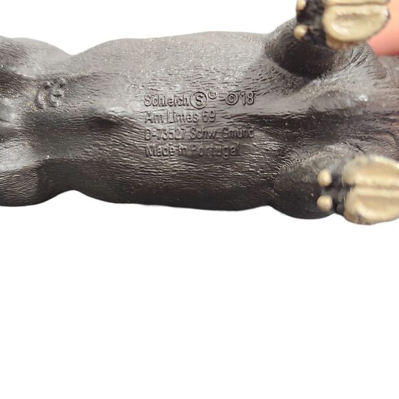 Schleich Black Angus Bull Cow Figure Realistic Farm Animal Learning Toy Moose 03 - Picture 5 of 6